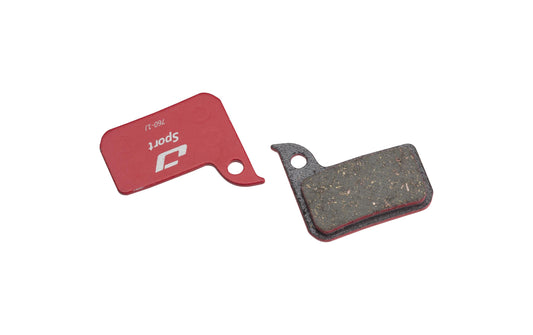 Jagwire SPORT SEMI-METALLIC red Bremsbe.