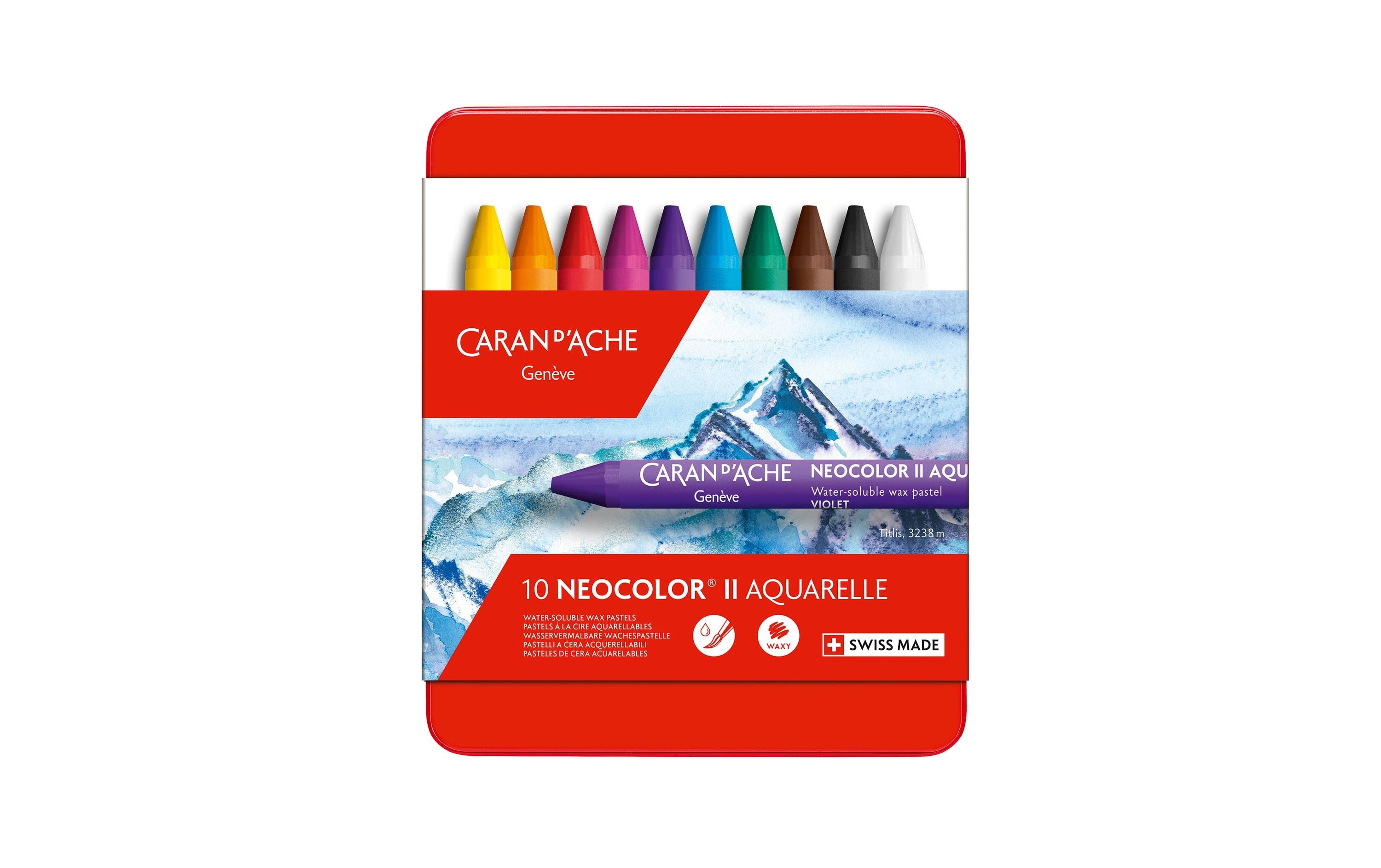 Caran d'Ache, Wachsmalstifte Neocolor 2 was