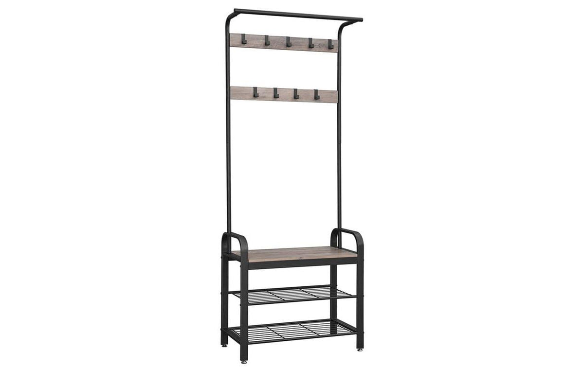 Vasagle Garderobe aus Holz und Metall