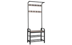 Vasagle Garderobe aus Holz und Metall