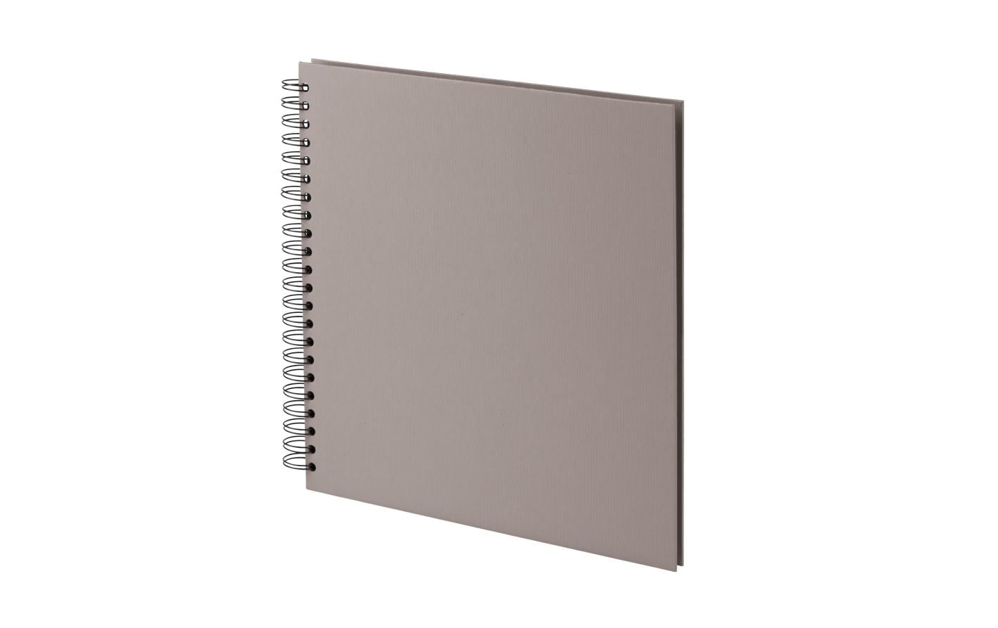 Rössler Fotoalbum Spiralbindung Taupe