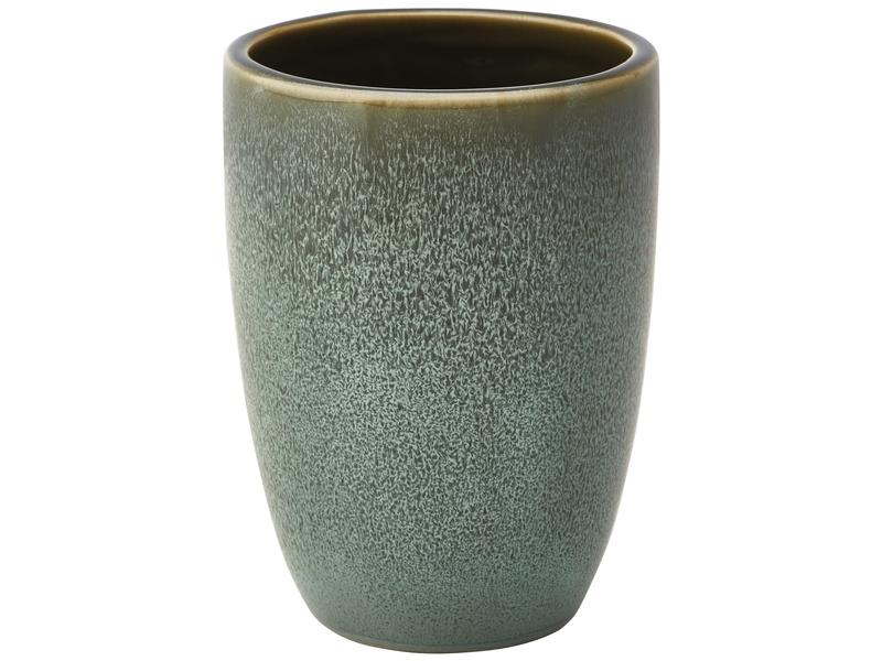 Aquanova | Zahnputzbecher Ugo | 7.5 x 14 x 10 cm, Steingut