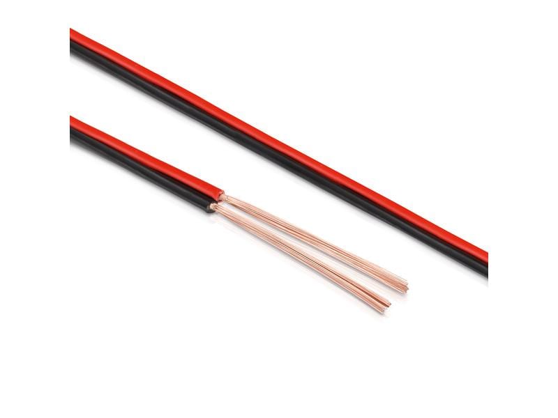 sonero | Lautsprecherkabel 1.50 mm² CCA 10 m | Rot/Schwarz 10m