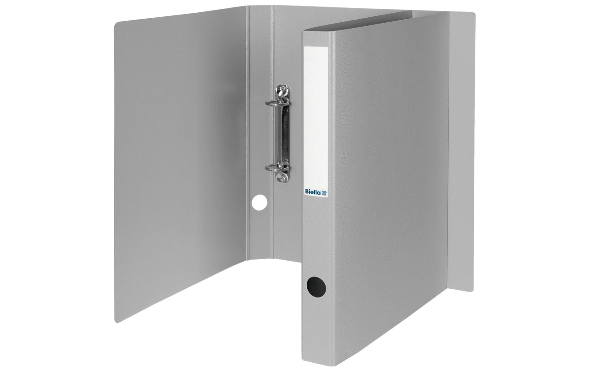 Biella, Ringbuch Viria A4 3.1 cm, Grau