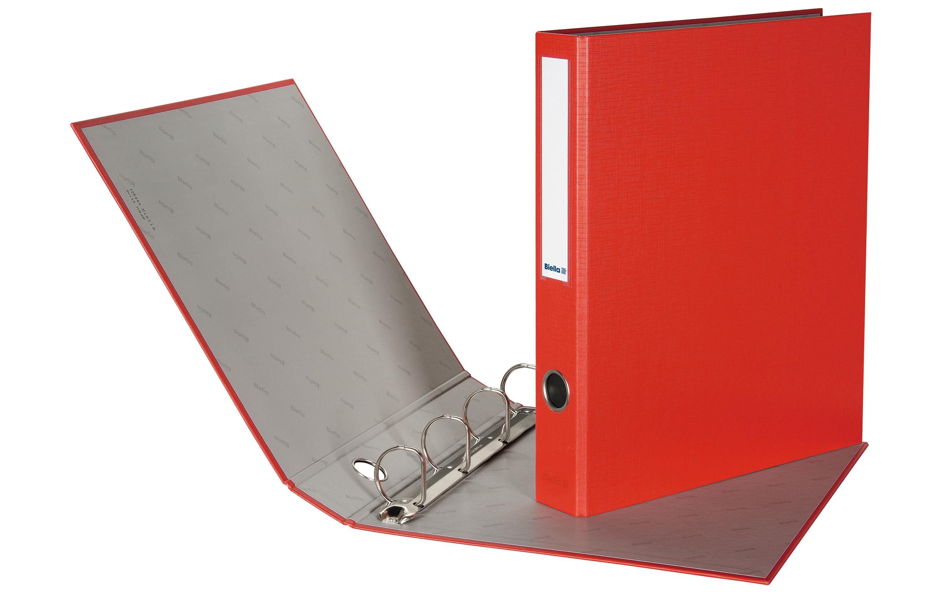 Biella, Zeigebuch Dinor-Quatro A4 4 cm, Rot
