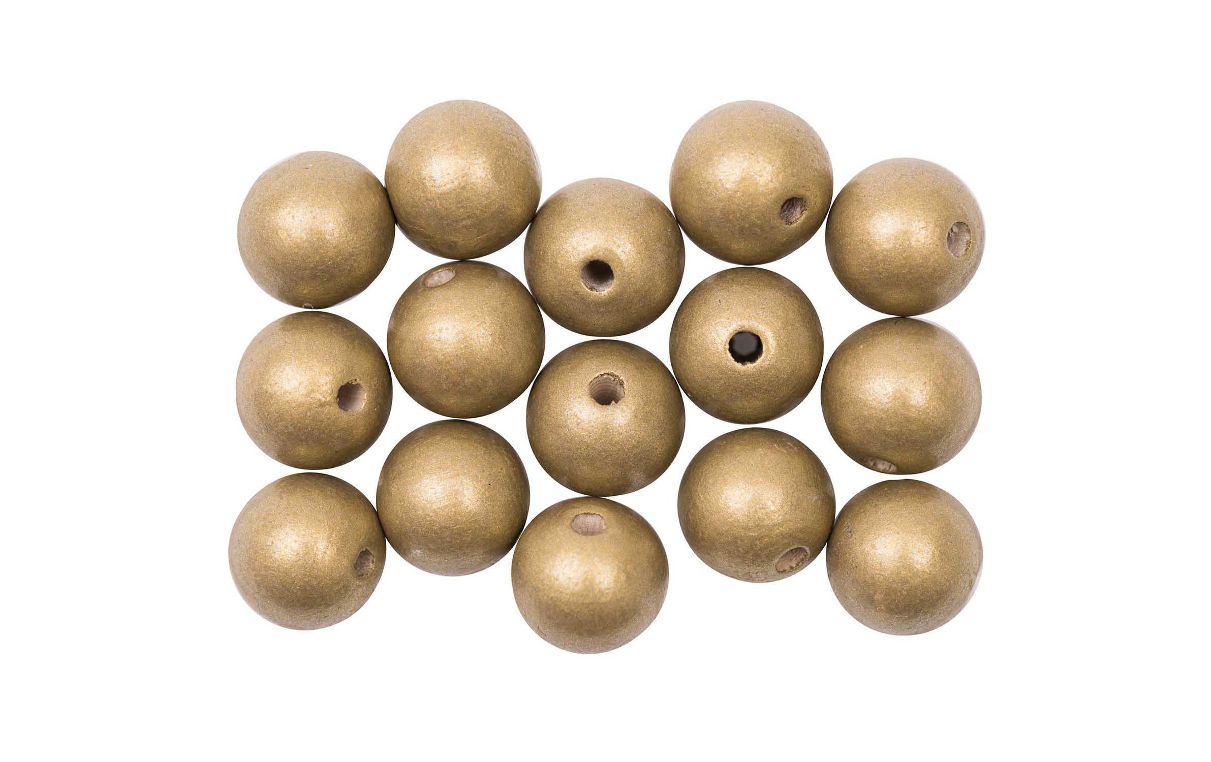 Rico Holzkugel, gold