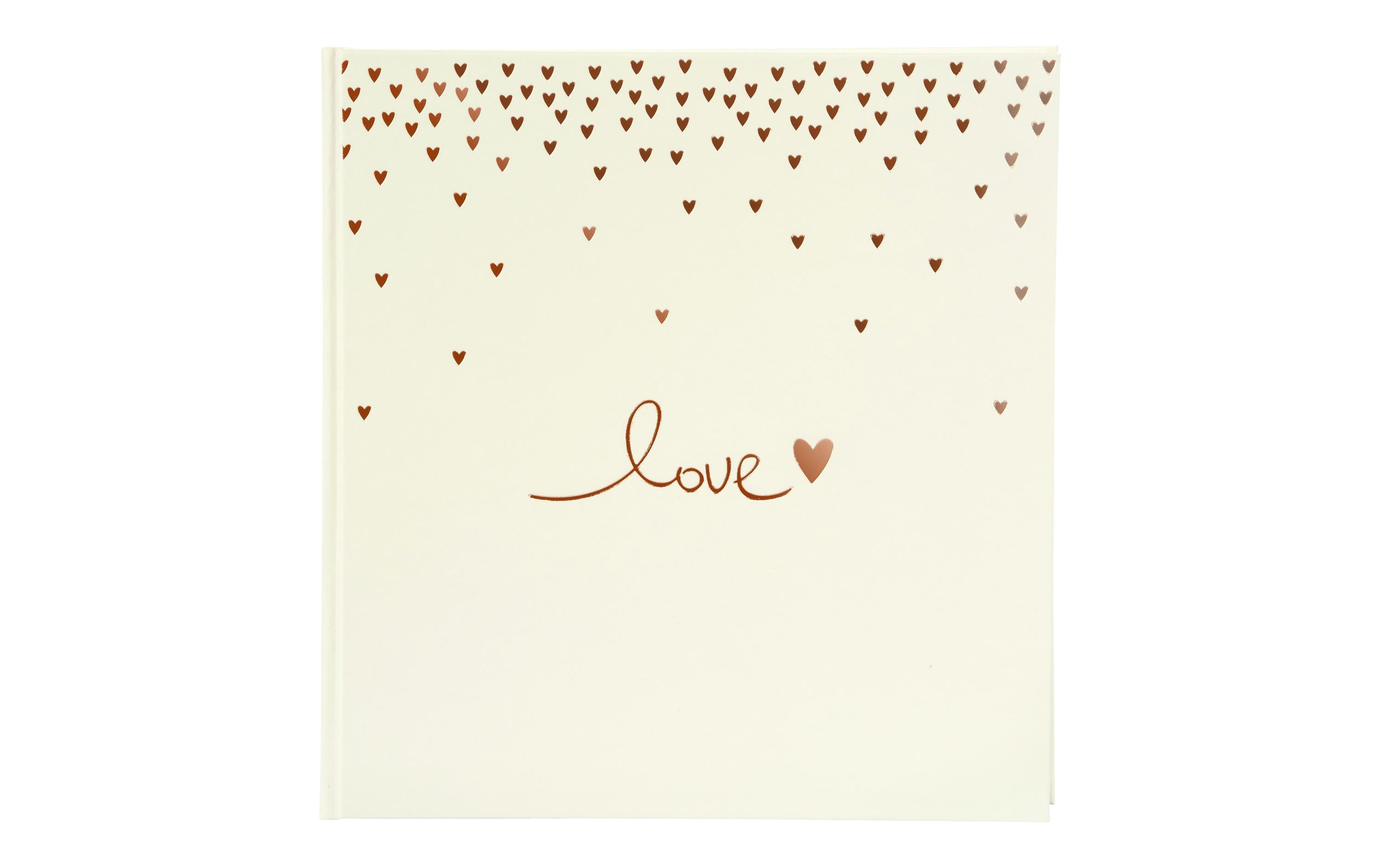 Goldbuch Hochzeitsalbum Raining Hearts