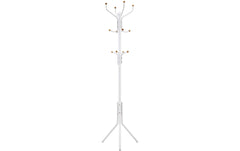 Songmics, Garderobenständer 182 cm, Weiss,