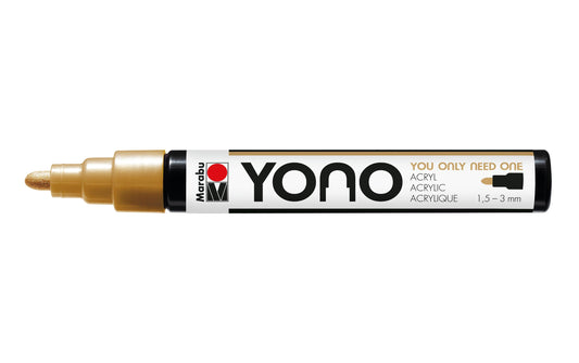 Marabu, Acrylmarker YONO 1.5 - 3 mm Gold