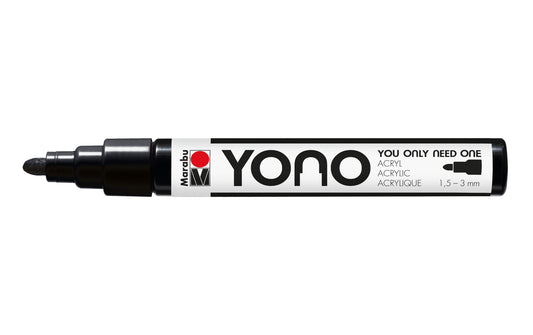 Marabu, Acrylmarker YONO 1.5 - 3 mm Schwarz
