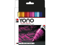 Marabu | Acrylmarker YONO Set | 12 Marker, 1.5 - 3 mm