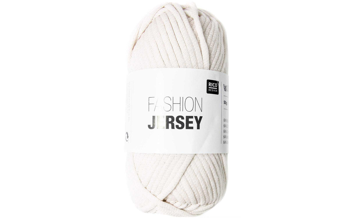 Rico Design, Wolle Fashion Jersey 50 g Weis