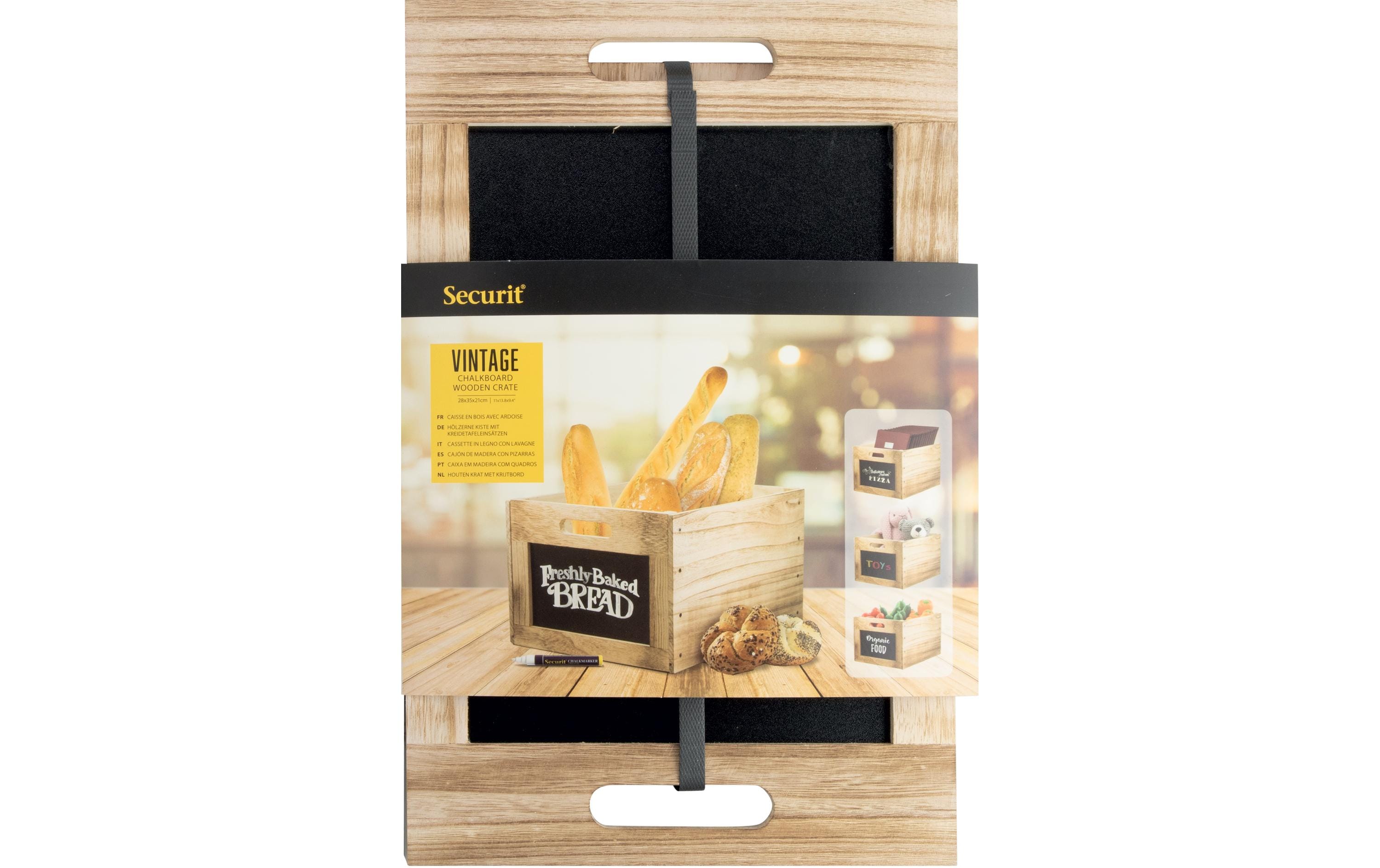 Securit Holzbox 21x35x28.3cm