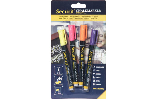 Securit, Kreidemarker 1-2 mm 4 Stück