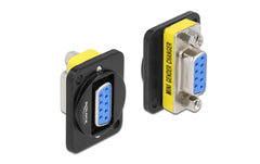 Delock Terminalblock  DB9Buchse/DB9Buchse