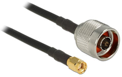 Delock RP-SMA Stecker zu N-Stecker, 2m