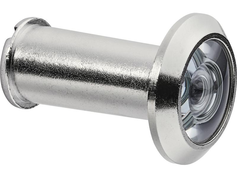 Abus | 2203 S CL/DFNLI Türspion-Set | Silber