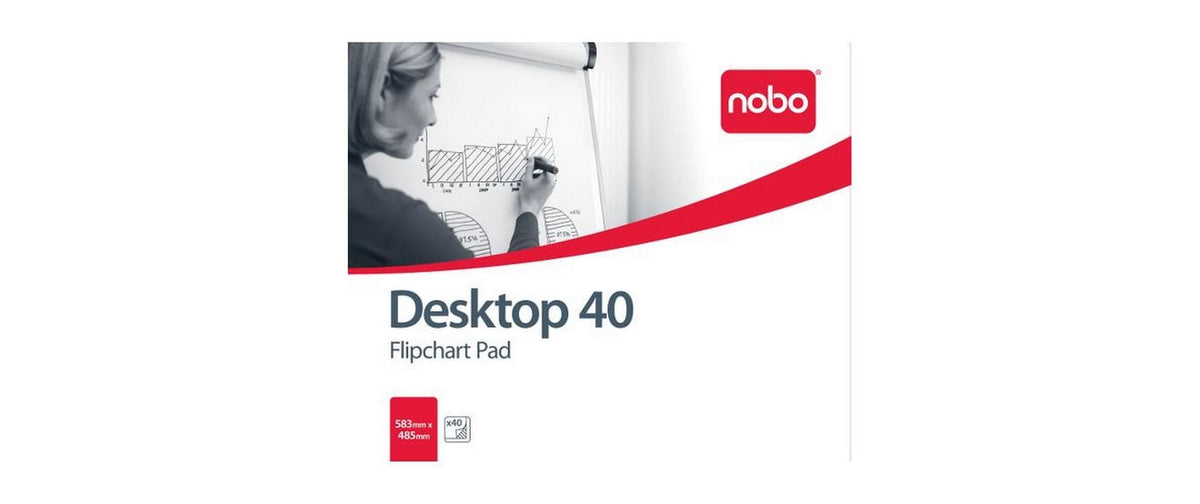 Nobo Flipchartblock, 40 Blatt
