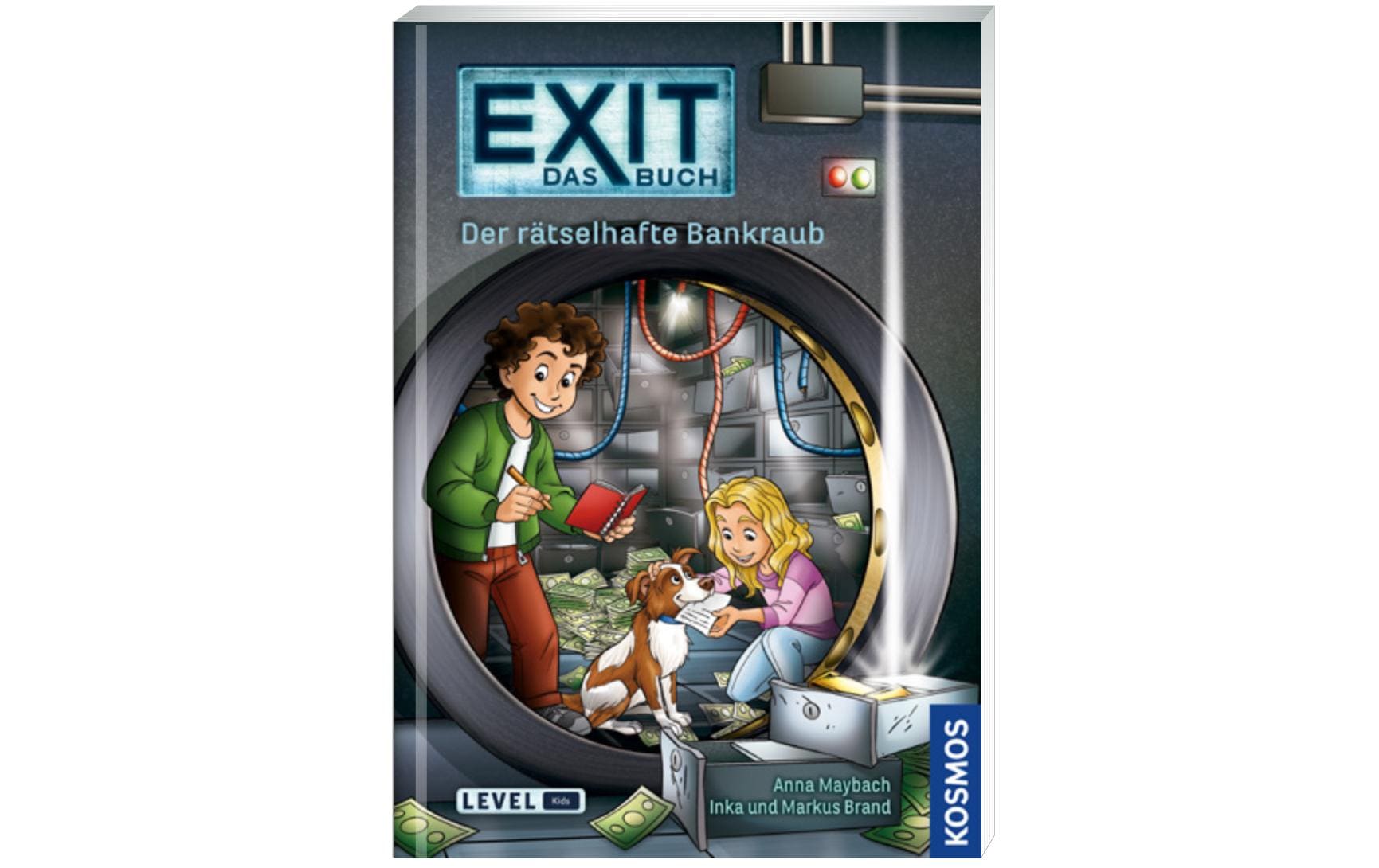 EXIT Buch Rätselhafte Bankraub 8+
