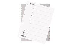 Biella Register Polypropylen A4 1-10, 4Loch