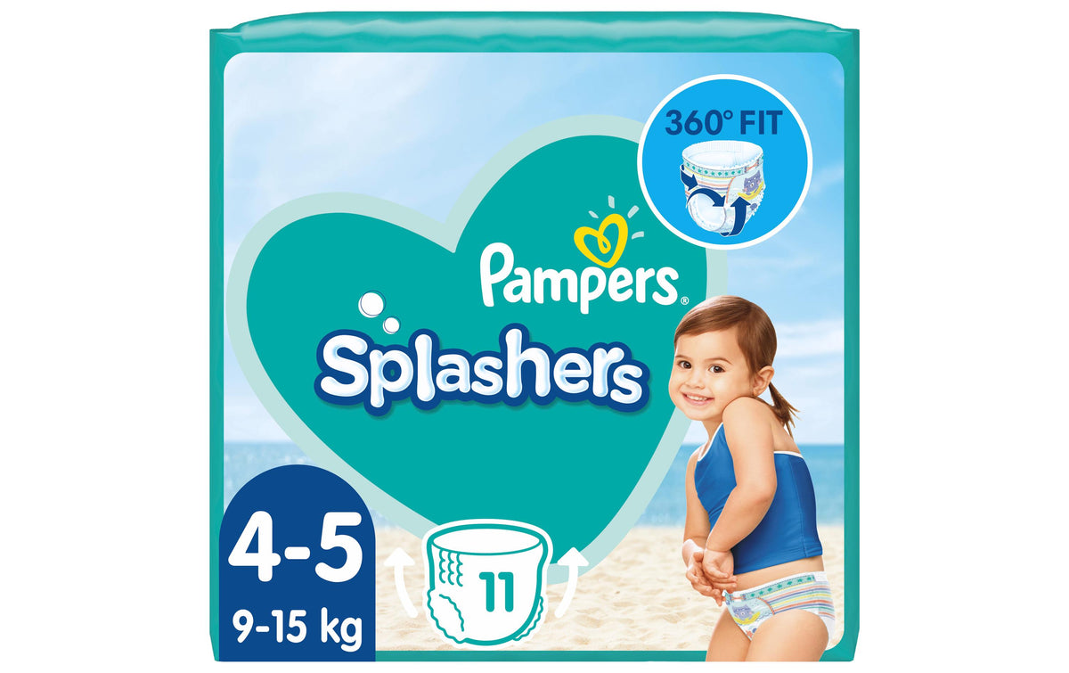Pampers, Windeln Splashers Tragepack Grösse