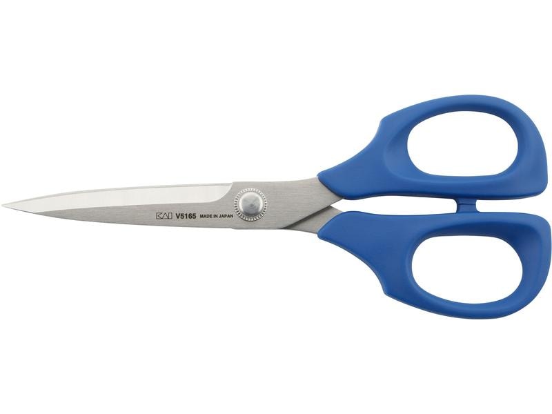 Kai | Nähschere blau 16.5cm | AUS6A-Edelstahl, HRC 56