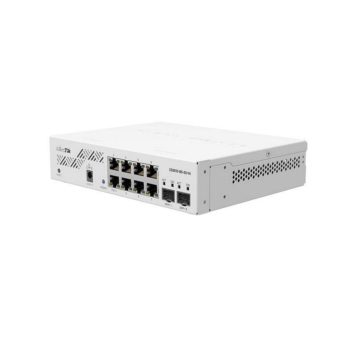 MikroTik CSS610-8G-2S+IN Smart Switch