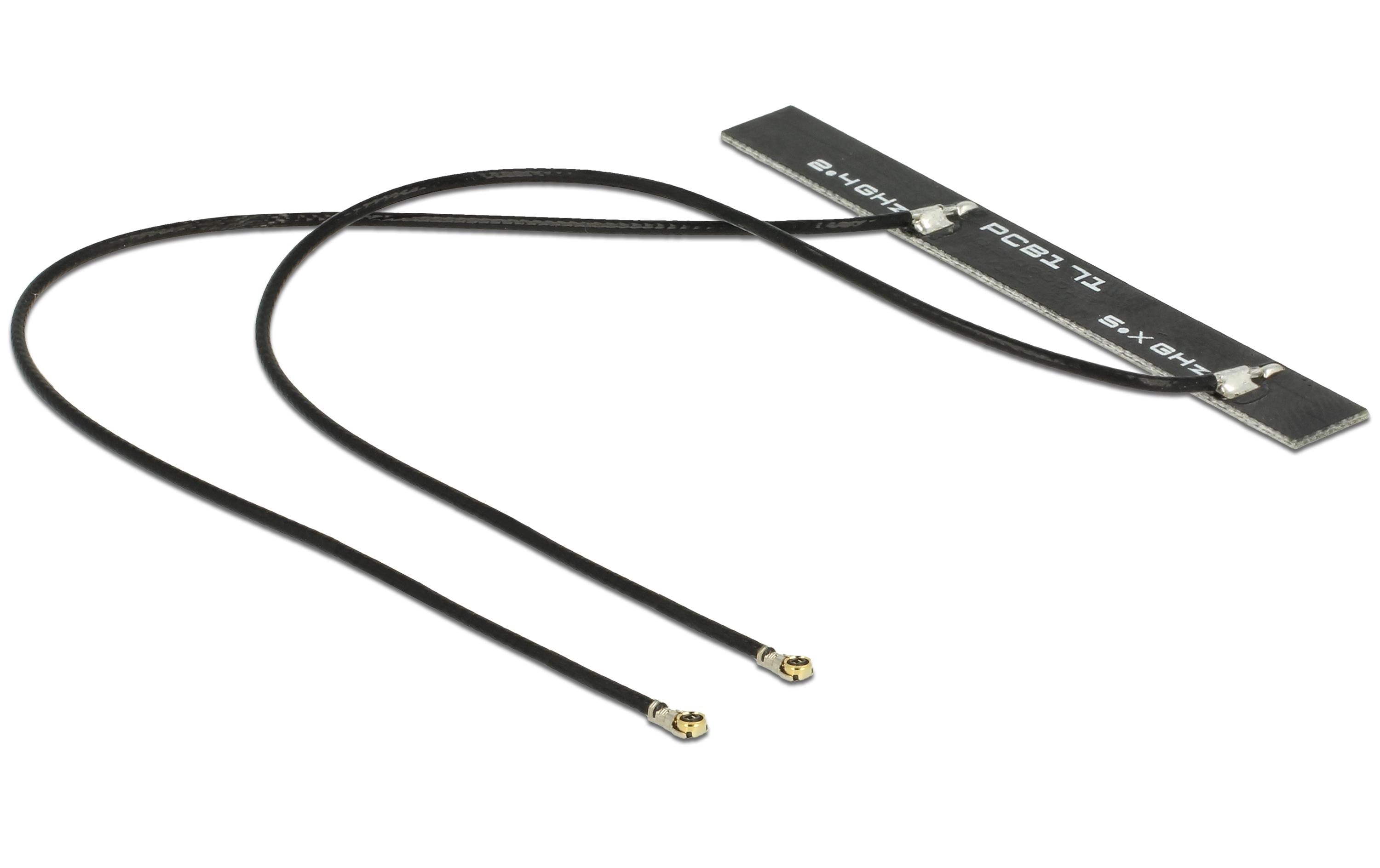 Delock WLAN Antenne, 2x MHF 4L Stecker