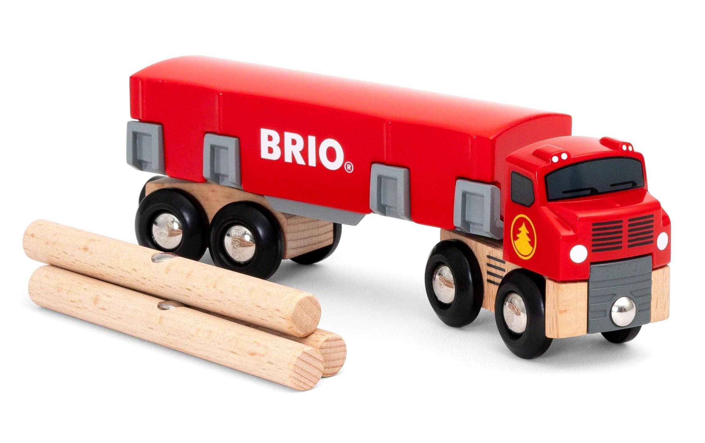 Brio Holztransporter mit Magnetladung