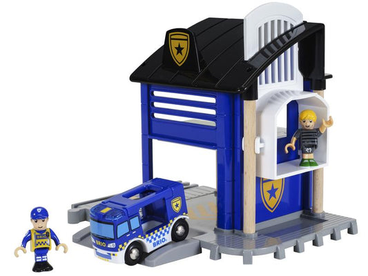 BRIO | Polizeistation mit Einsatzfahrzeug | Alter: 3 Jahre