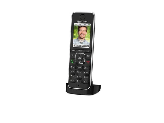 FRITZ! | AVM FRITZ!Fon C6 black: DECT Funktelefon | für Fritzbox oder DECT-Basisstation