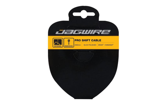 JAGWIRE | Schaltkabel Slick Stainless | PRO POLISH 1.1mm 2300mm SRAM/Shimano