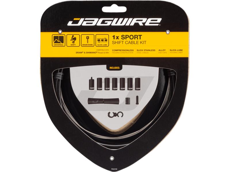 JAGWIRE | SPORT 1 x 4mm SET SRAM/Shimano | Housing LEX-SL/slick stainless inner cable