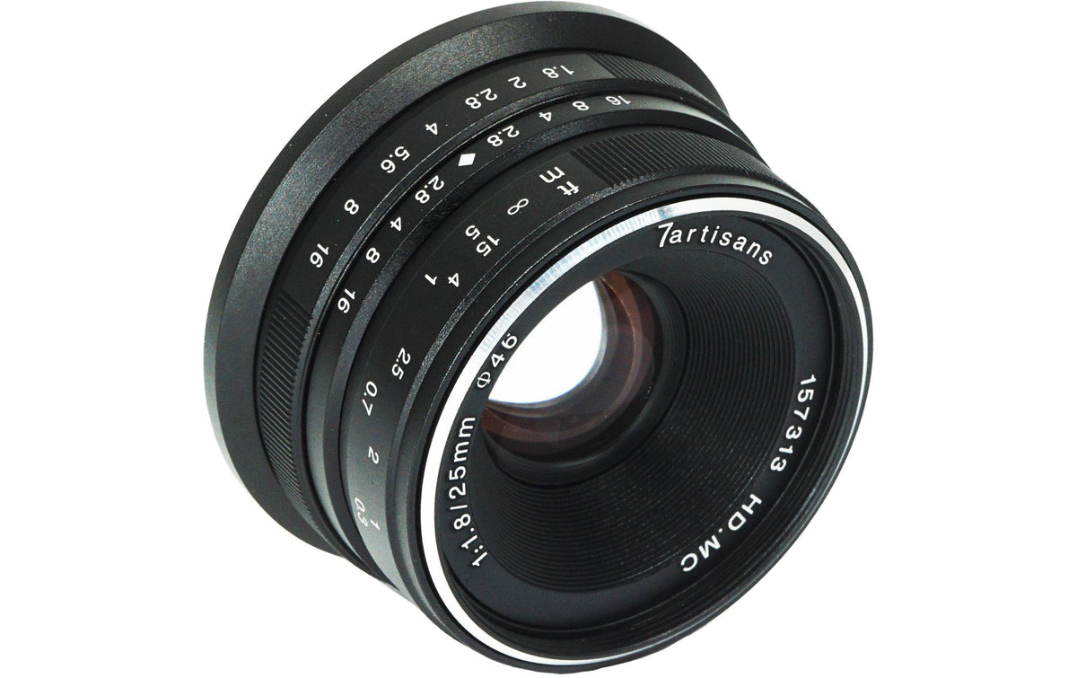 7Artisans, Festbrennweite 25mm F/1.8 – Fuji