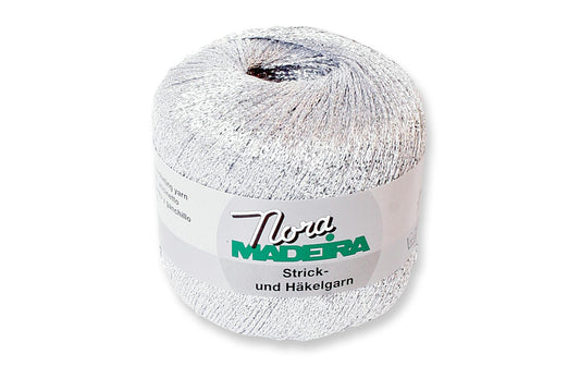 Madeira Häkel- und Strickgarn Nora Silber