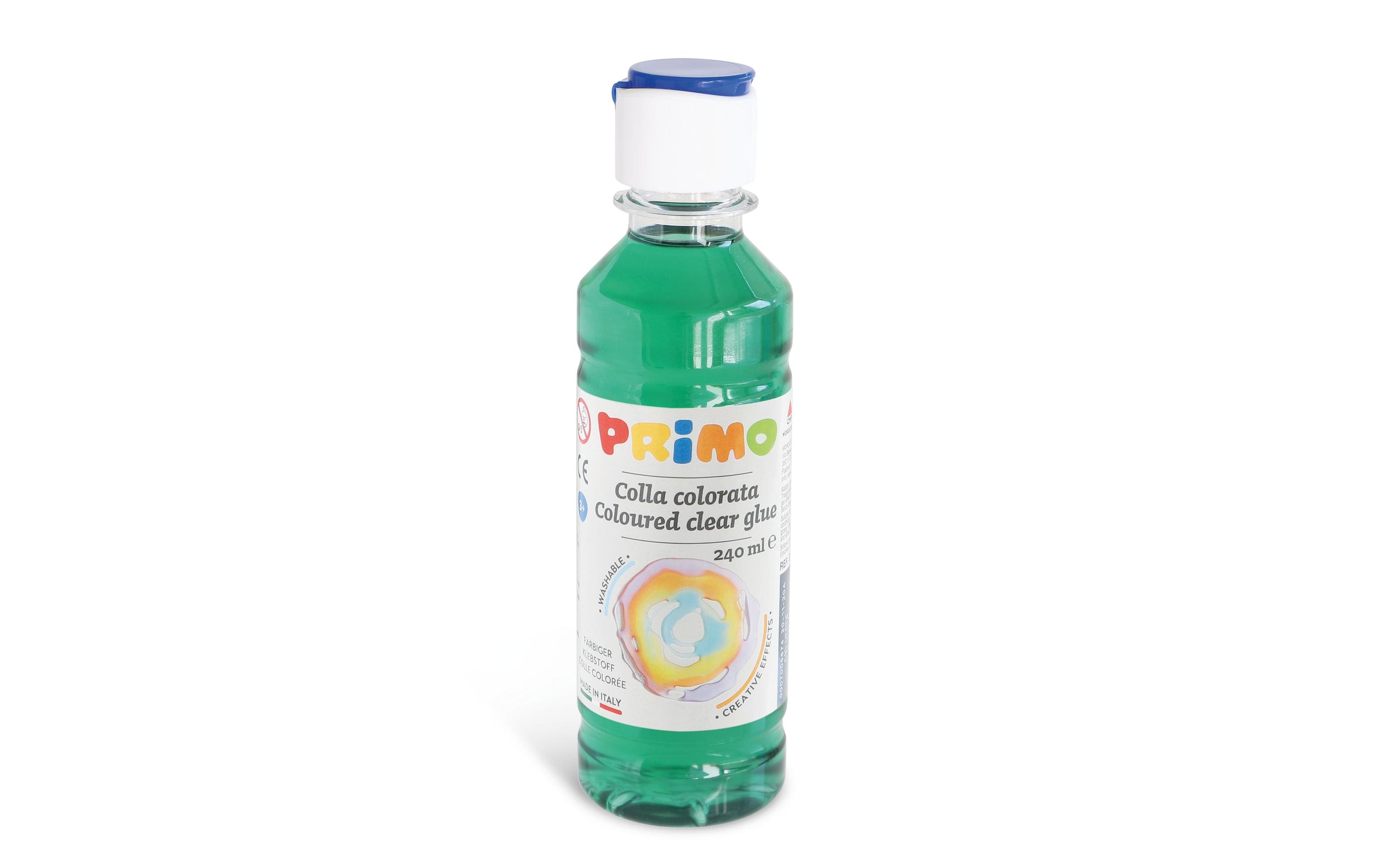 Primo, Bastelkleber 240 ml, Gelb, Grün
