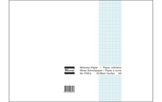 Favorit Millimeterpapier-Block