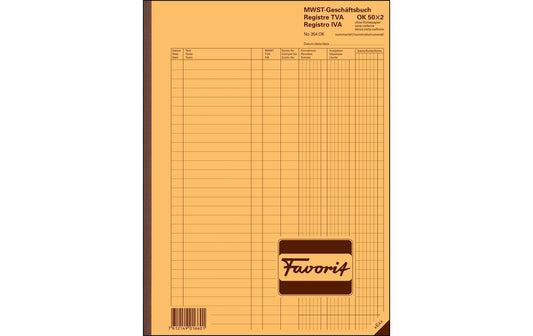 Favorit MWST-Geschäftsbuch