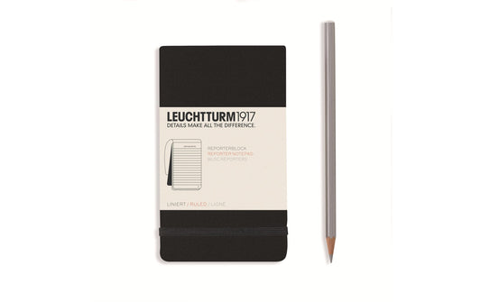 Leuchtturm Notizblock Reporter