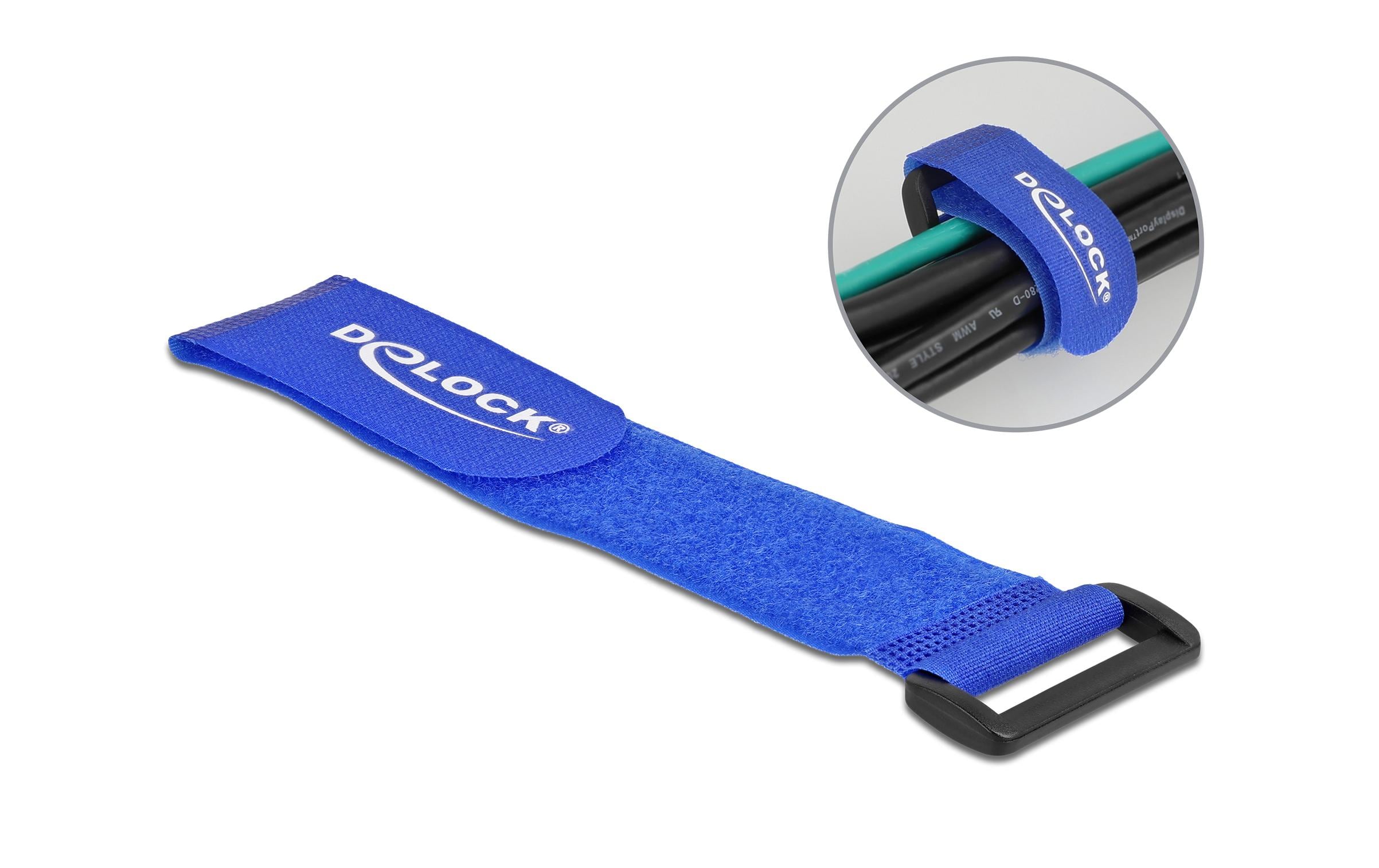 Delock Klett-Kabelbi. 280x38mm mit Schlaufe
