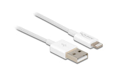 Delock, USB 2.0-Kabel USB A - Lightning 0.1