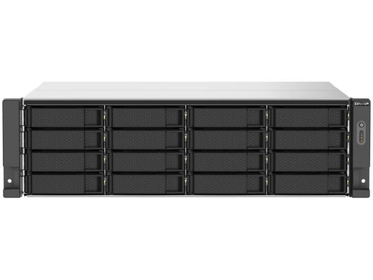 QNAP | NAS TS-1673AU-RP-16G, 16-bay | AMD Ryzen V1000 series, 16GB, redundant PSU