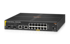 HPE Aruba Networking | HPE Aruba CX 6100 12G PoE+ | 12x 1Gb, 2x SFP+, 139W