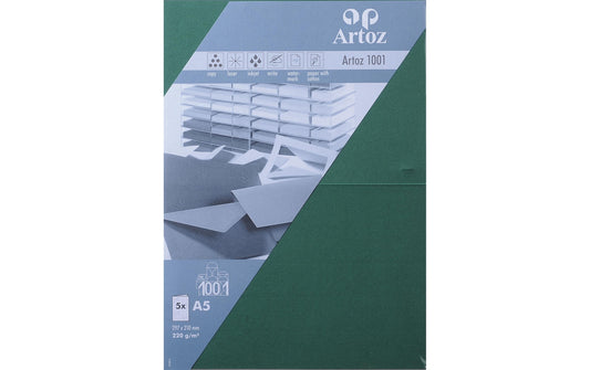 Artoz, Blankokarte 1001, A5, 5 Blatt, Racin