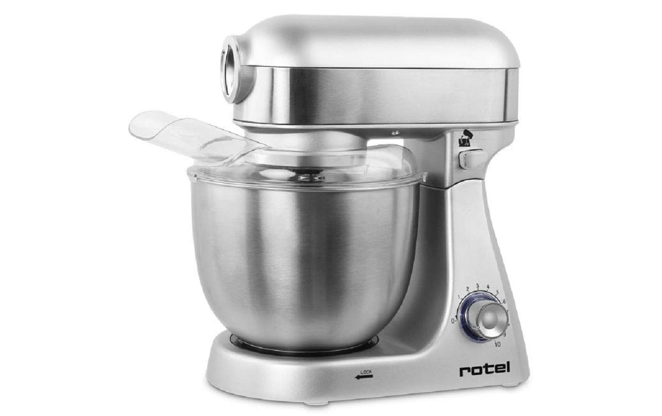 Rotel Küchenmaschine Power U445CH1 silber