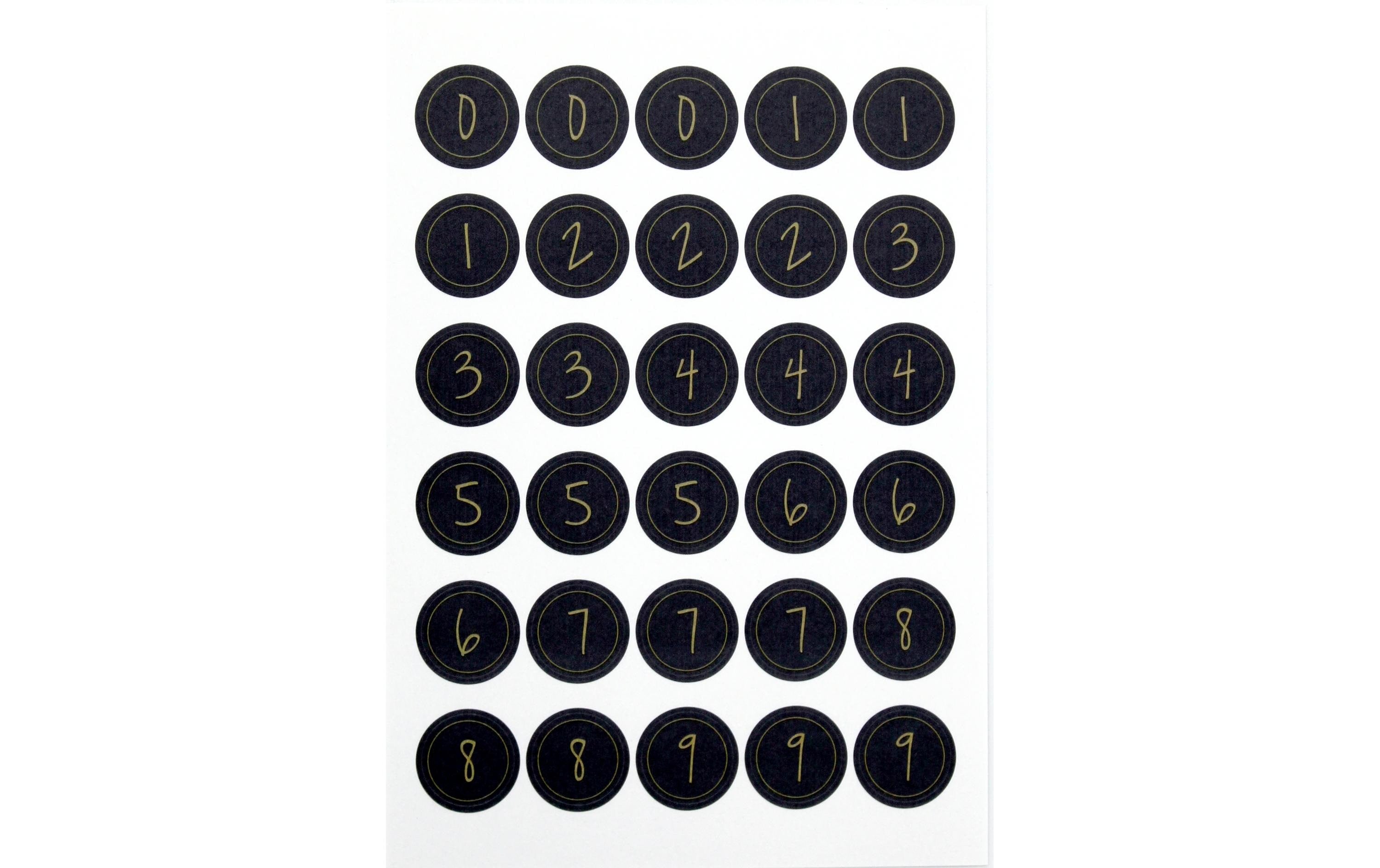 Artoz Sticker Zahlen