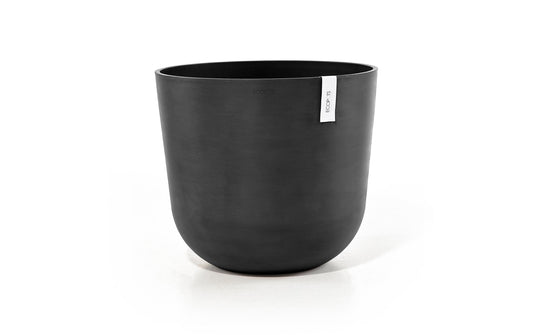 Ecopots, Pflanzentopf Oslo 55 Dunkelgrau