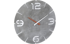 TFA Dostmann, Funk-Wanduhr Contour Beton-Op