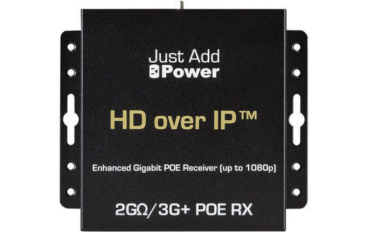 JUSTADDPOWER | Just Add Power JP-OM-515POE | IP Receiver, HDMI, PoE, USB, Audio, 2K