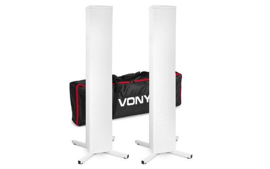 Vonyx | BeamZ DJP165 DJ Plinth Set | Licht- und Boxenstativ-Set